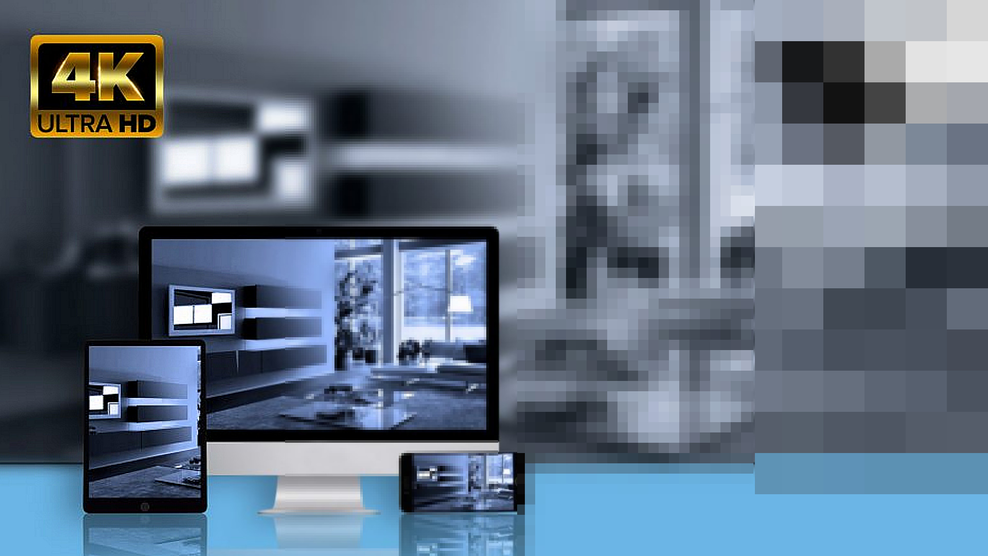Diferencia de calidades de video 4K VS 4MP FULLHD HD D1 en CCTV