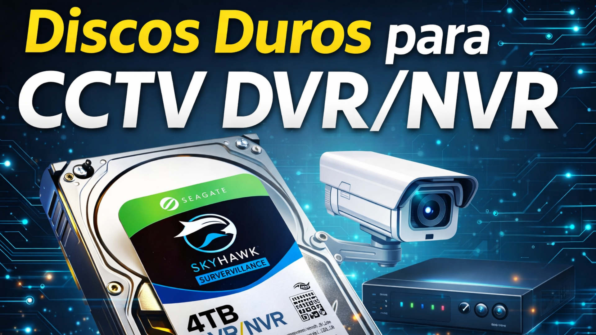 discos duros para videovigilancia dvr y nvr