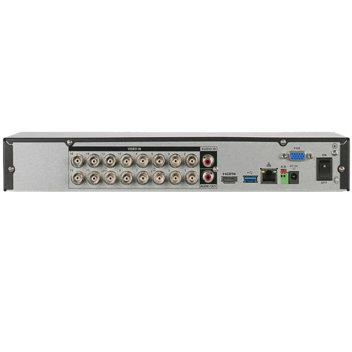DAHUA XVR5116H-4KL-I3 - DVR de 16 Canales 4k DAHUA XVR5116H-4KL-I3 - DVR de 16 Canales 4k