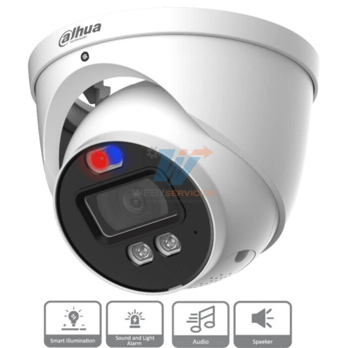 Dahua HAC-ME1239HN-A-PV - Cámara Domo TiOC de 2 Megapixeles