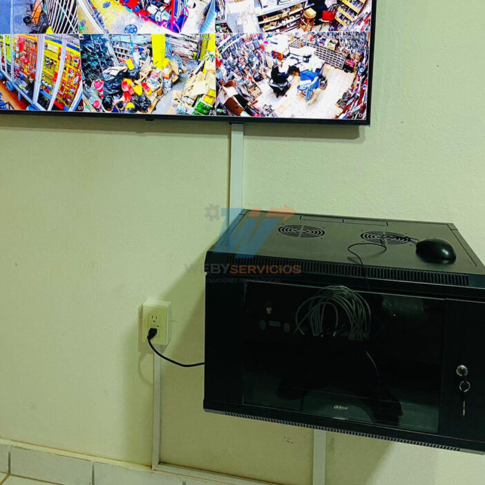 Gabinete sbetech instalado