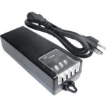 SAXXON PSU1250D4D - Fuente de Poder de Poder de 4 Canales regulada