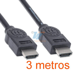 MANHATTAN 306126- Cable HDMI de Alta Velocidad de 3 Metros