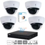 Arma tu Kit 4 cámaras Antivandálicas 4K IP