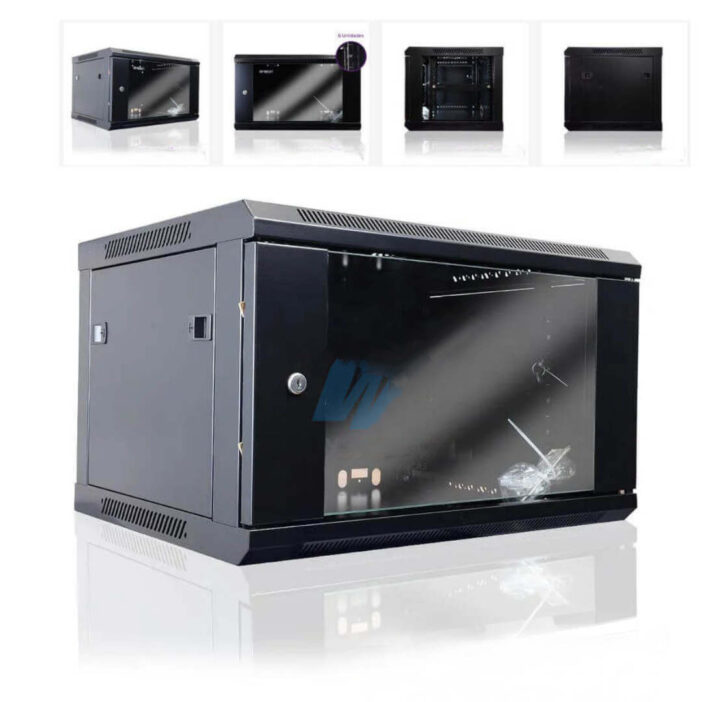 gabinete de pared con puerta de cristal 6 unidades