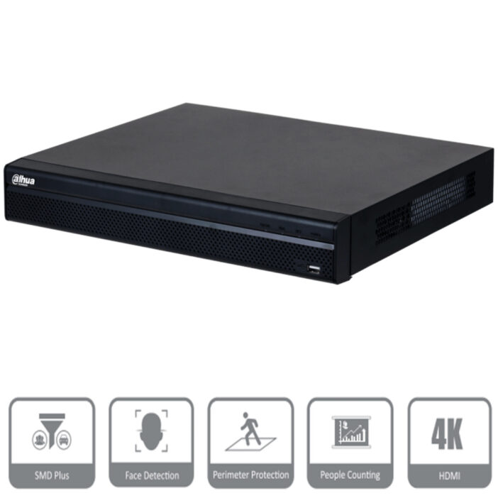 grabador 15 canales DAHUA DHI-NVR4216-4KS3