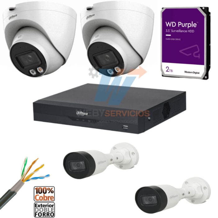 kit cámaras ip economico buena calidad