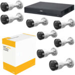 kit de 8 cámaras 2k 30fps dahua