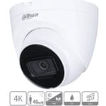 DAHUA HAC-HDW1801TQN-A - Camara Domo 4k/ 8 Megapixeles con Microfono Integrado
