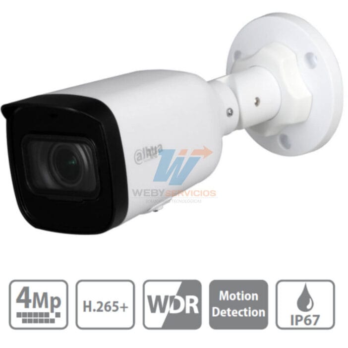 DAHUA IPC-HFW1431T1-ZS-S4 - Camara IP Bullet de 4 Megapixeles