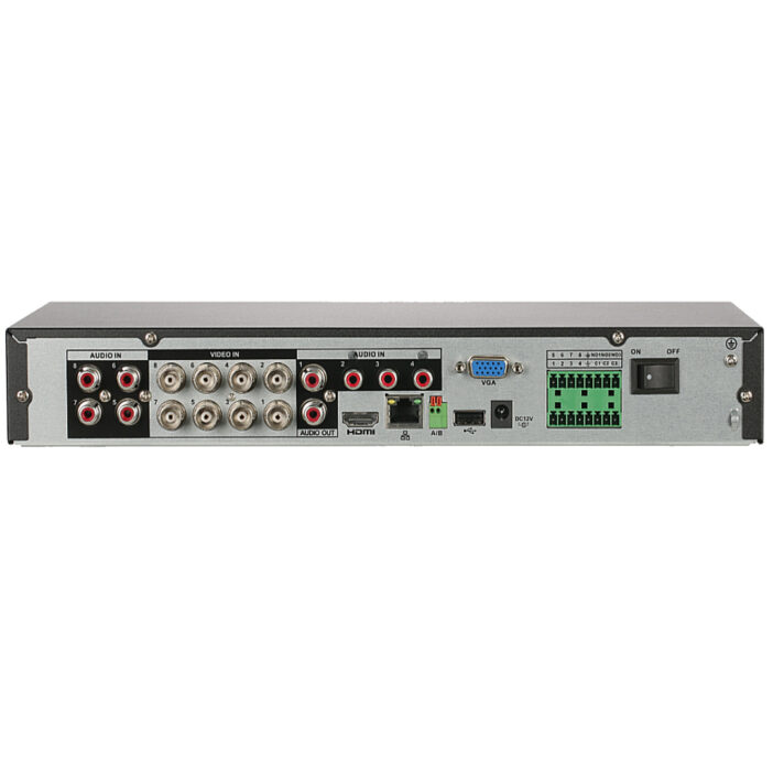 DAHUA XVR5108HE-4KL-I3 - DVR 8 canales 4K con tecnología WizSense DAHUA XVR5108HE-4KL-I3 - DVR 8 canales 4K con tecnología WizSense