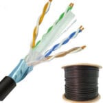 SAXXON OFTPCAT6COPEXT - Bobina de Cable FTP Cat6 100