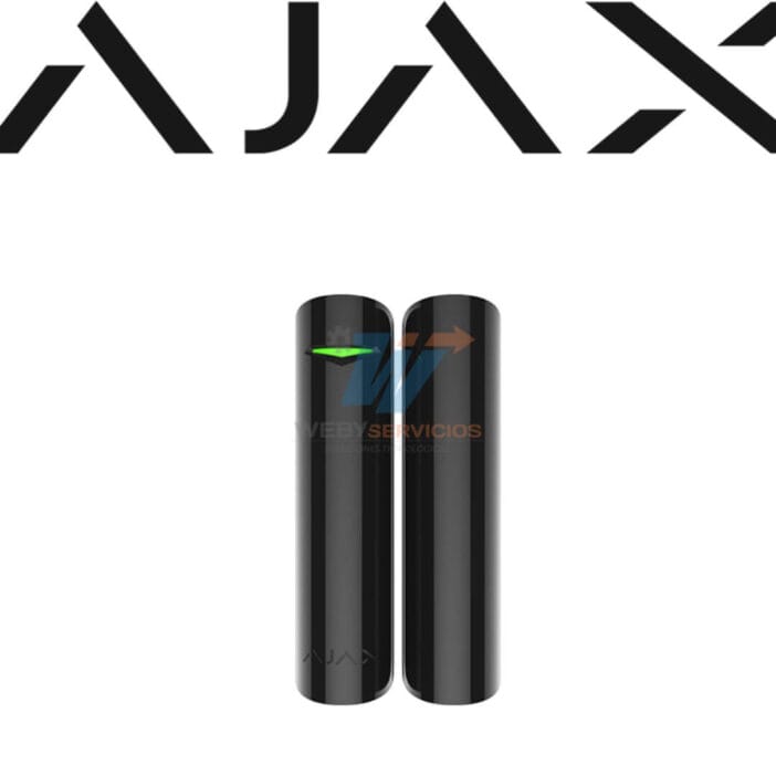 ajax doorprotect color negro
