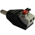SAXXON PSUBR16H - Bolsa de 10 Adaptadores Macho tipo Jack Polarizado de 12 Vcc