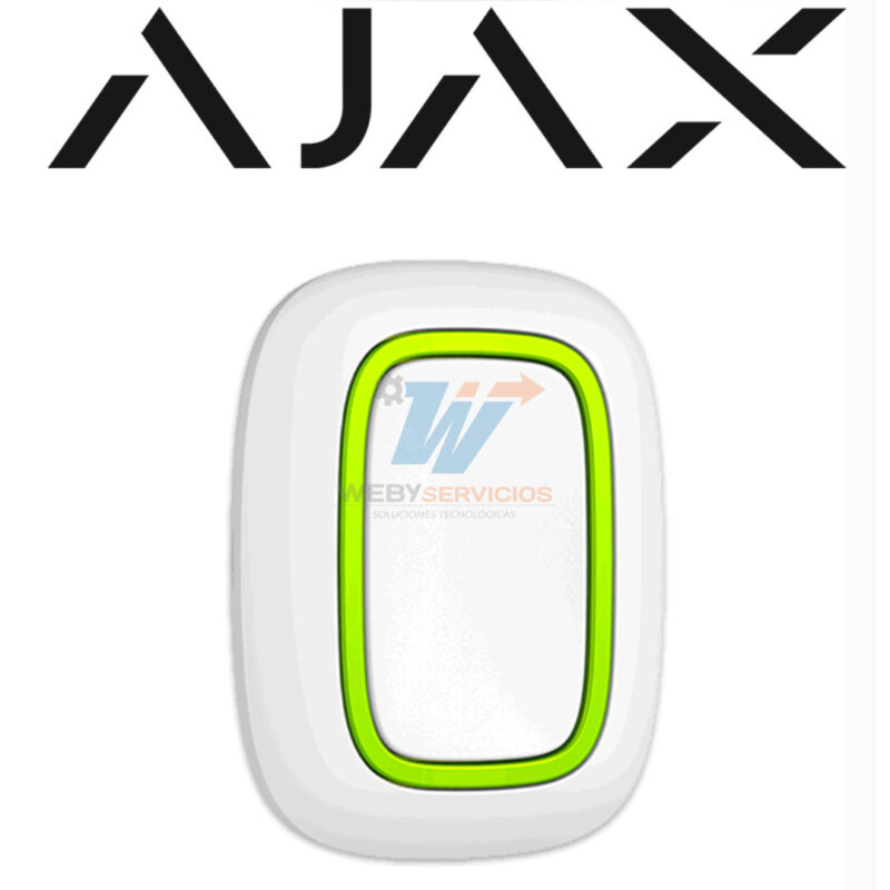 AJAX Button W - Botón inteligente multifuncional. Botón de pánico