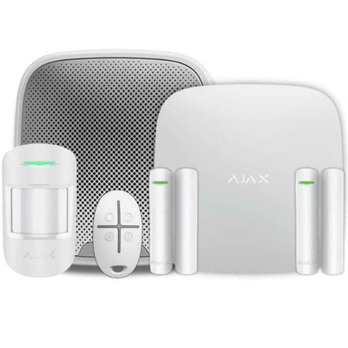 kit de alarma AJAX KIT RESIDENCIAL PLUS blanco