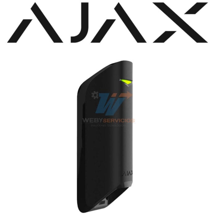 ajax motion curtain sensor negro