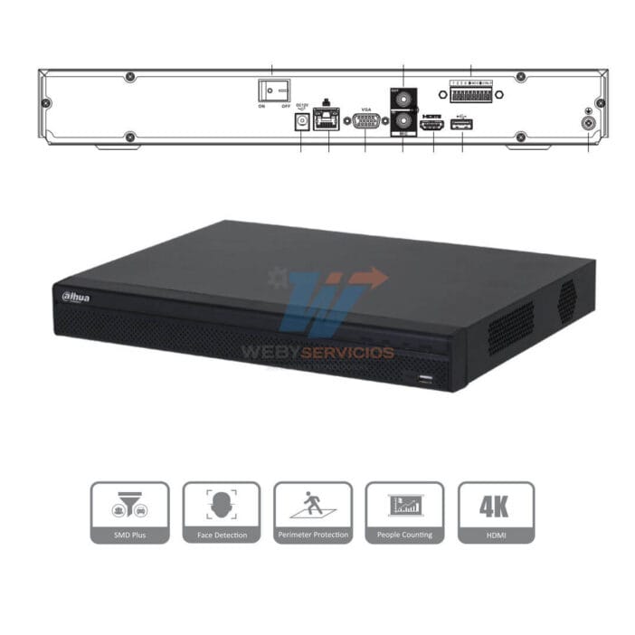DAHUA DHI-NVR4232-4KS3