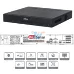 grabador DAHUA NVR4416-16P-EI ia inteligencia