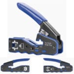 Pinzas para ponchar rj45 EP670 pass through