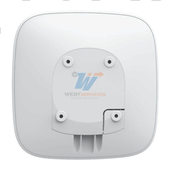 parte trasera ajax hub2plus blanco panel