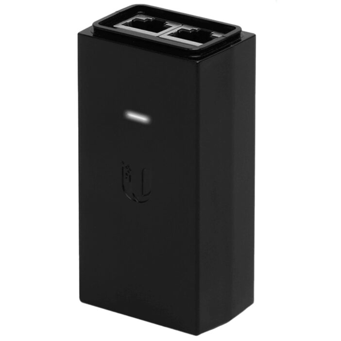 UBIQUITI POE-24-12W-G - Inyector PoE pasivo Gigabit para equipos Ubiquiti de 24 VDC