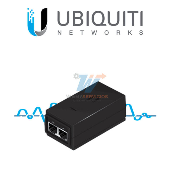 comprar inyector poe UBIQUITI POE-24-12W-G