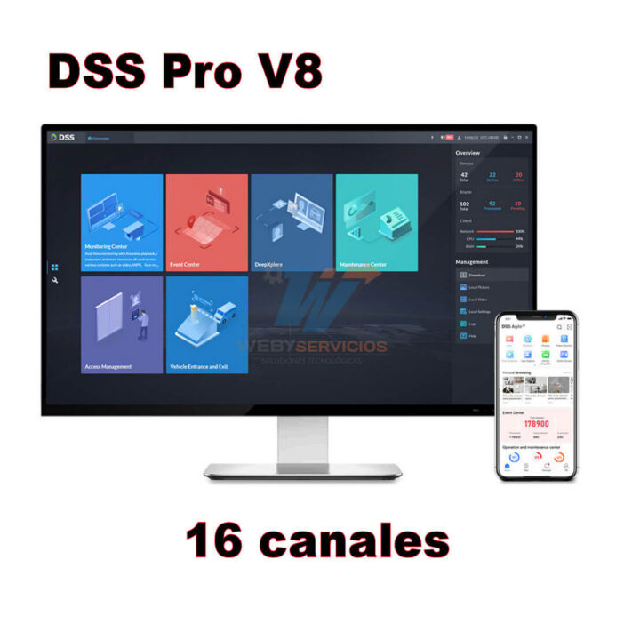 licencia base dsspro v8 dahua