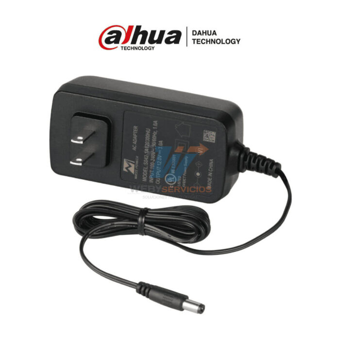 fuente de poder DAHUA S042-1A120300HU fuente de poder DAHUA S042-1A120300HU