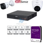 kit de cámaras de seguridad 5mp real 8 cámaras