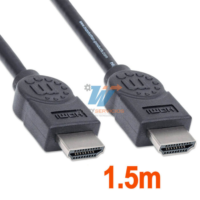 cable hdmi manhattan 1 5 metros