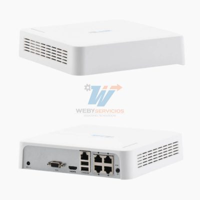 nvr 4ch hikvision hilook NVR-104H-D 4P C