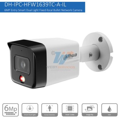 bullet dahua 6mp ip DH-IPC-HFW1639TC-A-IL