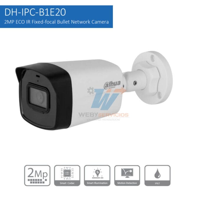 dahua 2mp ip bullet economica DAHUA IPC-B1E20