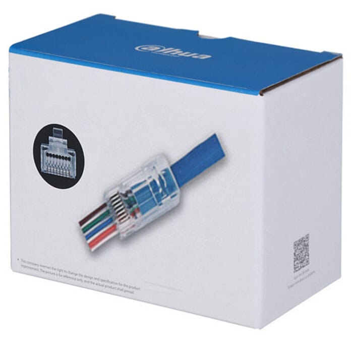 plugs Pass through DAHUA DH-PFM976-631-PT RJ45 Cat6 plugs Pass through DAHUA DH-PFM976-631-PT RJ45 Cat6