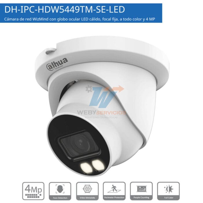 DAHUA DH-IPC-HDW5449TM-SE-LED DHT0040116