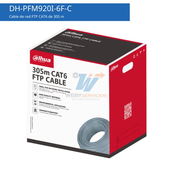 cable ftp dahua DH-PFM920I-6F-C