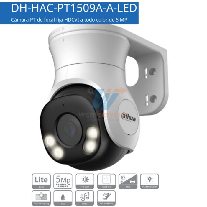 cámara DH-HAC-PT1509A-A-LED