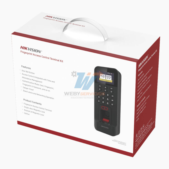 kit control de acceso simple DS-KAS261 caja