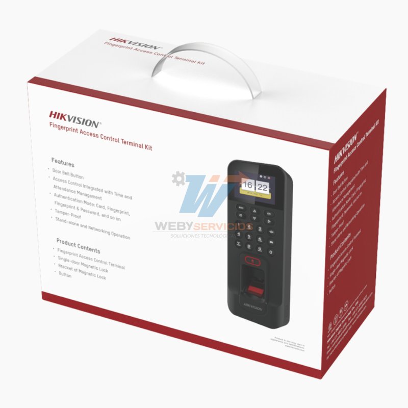 kit control de acceso simple DS-KAS261 caja