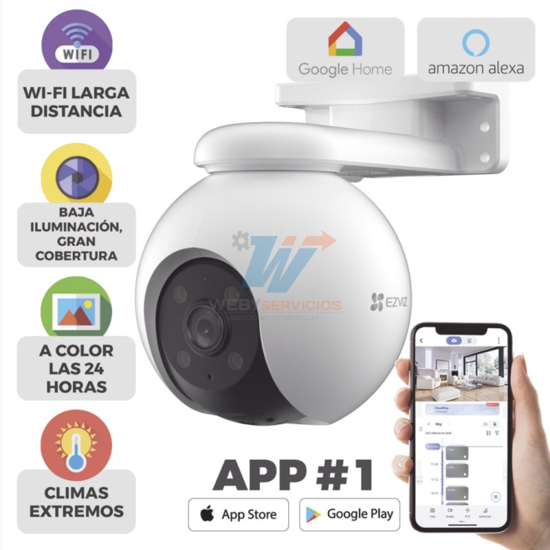 mejor cámara wifi ezviz CS-H8-3K