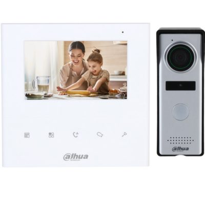 DAHUA DHI-KTA04 - Kit de videoportero analógico con monitor