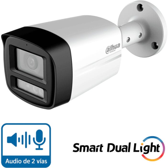 cámara dahua audio bidireccional HAC-HFW1200TLM-IL-T