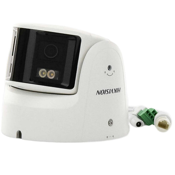 cámara hikvision flexvu panorámica 4mp
