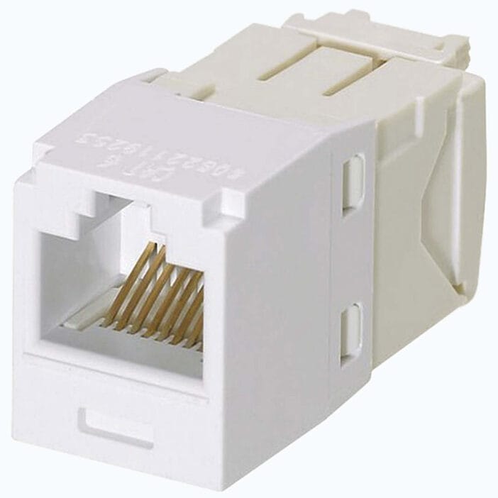 jack keystone panduit cat6 CJ688TGWH