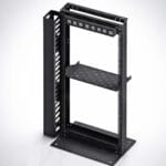 kit rack 24 ur con organizador