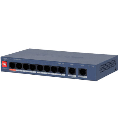 DAHUA DH-CS4010-8ET2GT-60 - Switch PoE de 10 Puertos