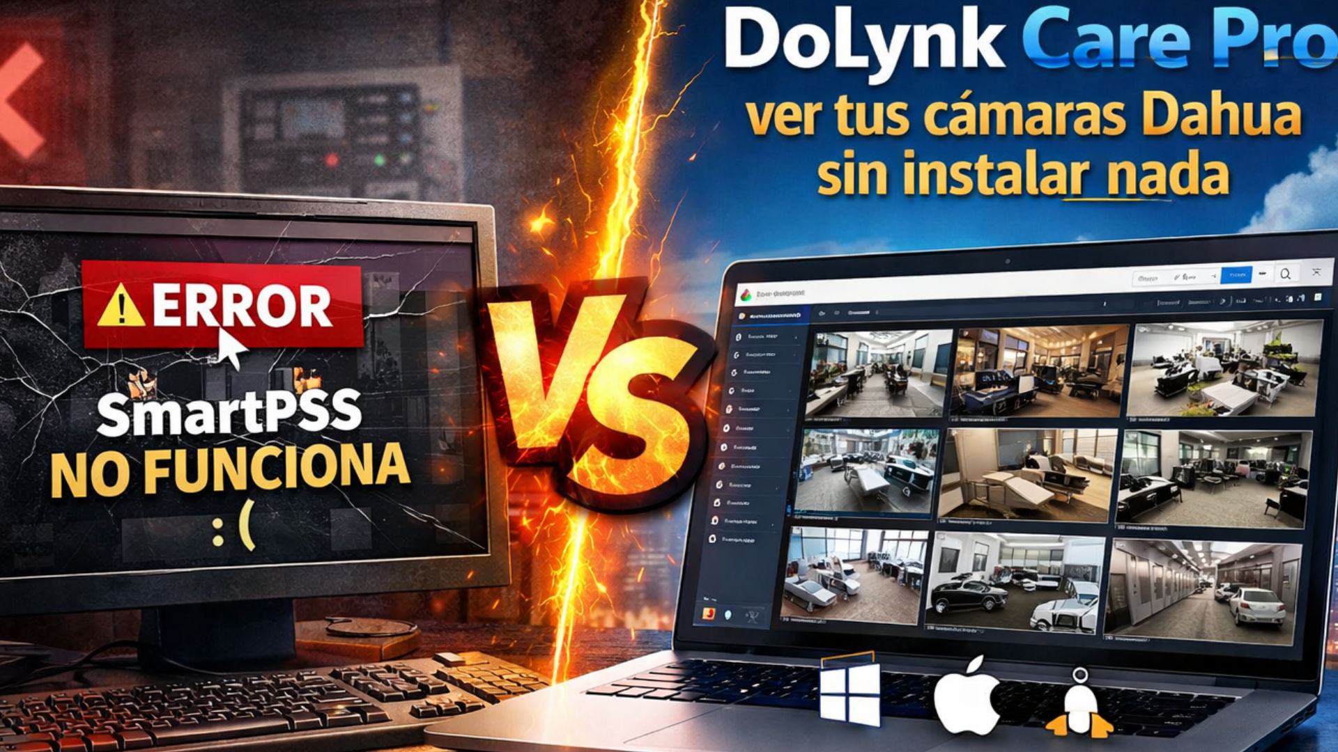 donlyncare pro ver cámaras dahua sin problemas