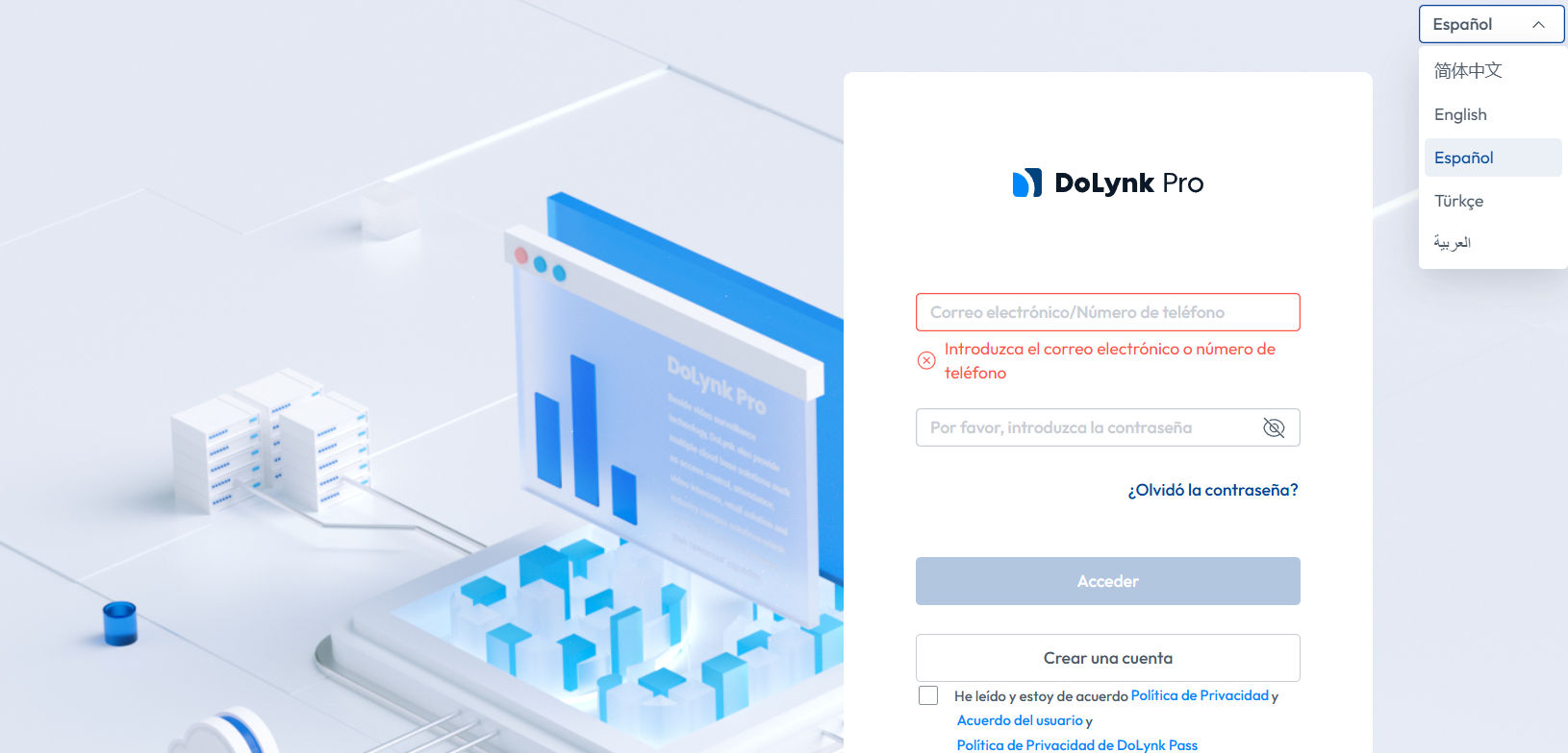 cómo registrarse en donlynkcare pro by dahua