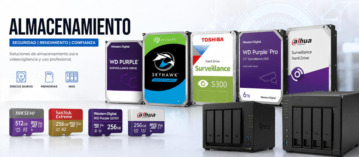 discos duros y microsd almacenamiento cctv camaras